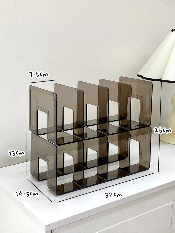 Krepšių laikymo spintos pertvaros plokštės laikymo lentynėlė krepšiams, sluoksniuotos krepšių lentynos, organizavimo demonstracinė lentyna