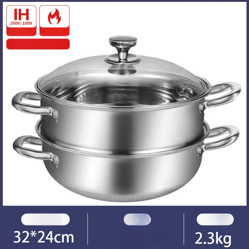 Specialus sriubos puodas indukcinei viryklei, komercinis įgaubtas nerūdijančio plieno garintuvas, sriubos puodas, buitinis įgaubtas karšto puodo su magnetiniu apvaliu dugnu puodas