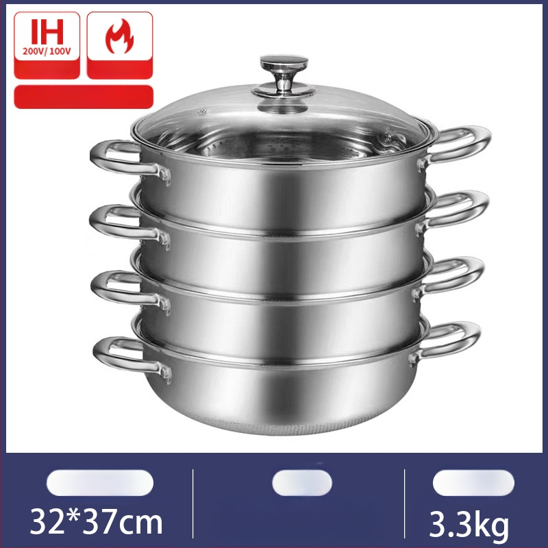 Specialus sriubos puodas indukcinei viryklei, komercinis įgaubtas nerūdijančio plieno garintuvas, sriubos puodas, buitinis įgaubtas karšto puodo su magnetiniu apvaliu dugnu puodas