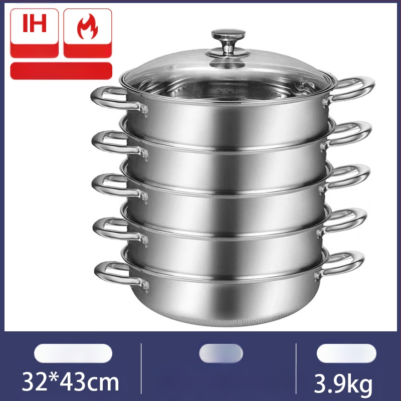 Specialus sriubos puodas indukcinei viryklei, komercinis įgaubtas nerūdijančio plieno garintuvas, sriubos puodas, buitinis įgaubtas karšto puodo su magnetiniu apvaliu dugnu puodas