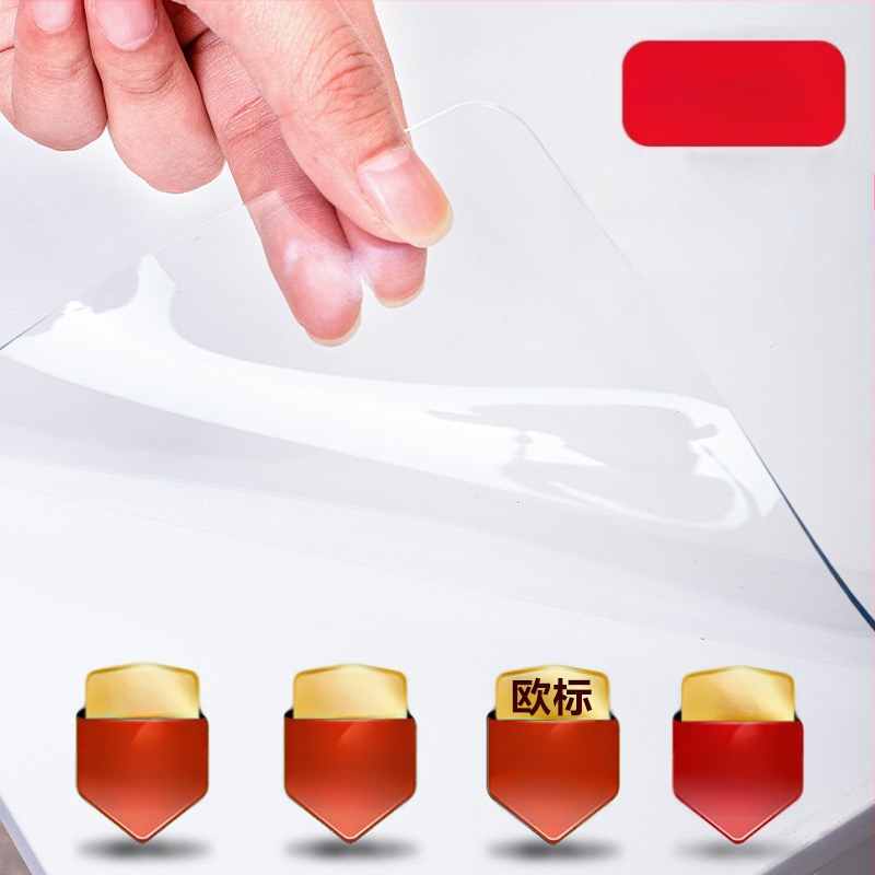 Veekindel ja õlikindel pesukindel läbipaistev paks kohvilaua alus, laua kaitsekile, pehmest plastist klaasist laudlina