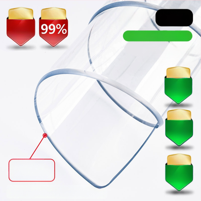 Veekindel ja õlikindel pesukindel läbipaistev paks kohvilaua alus, laua kaitsekile, pehmest plastist klaasist laudlina