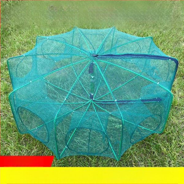 Kokkupandav krevetipüügivõrk, ainult sisse ja välja, angerjapüügivõrk, homaarivõrk, krevetivõrk, kalavõrk, krabipüügivõrk