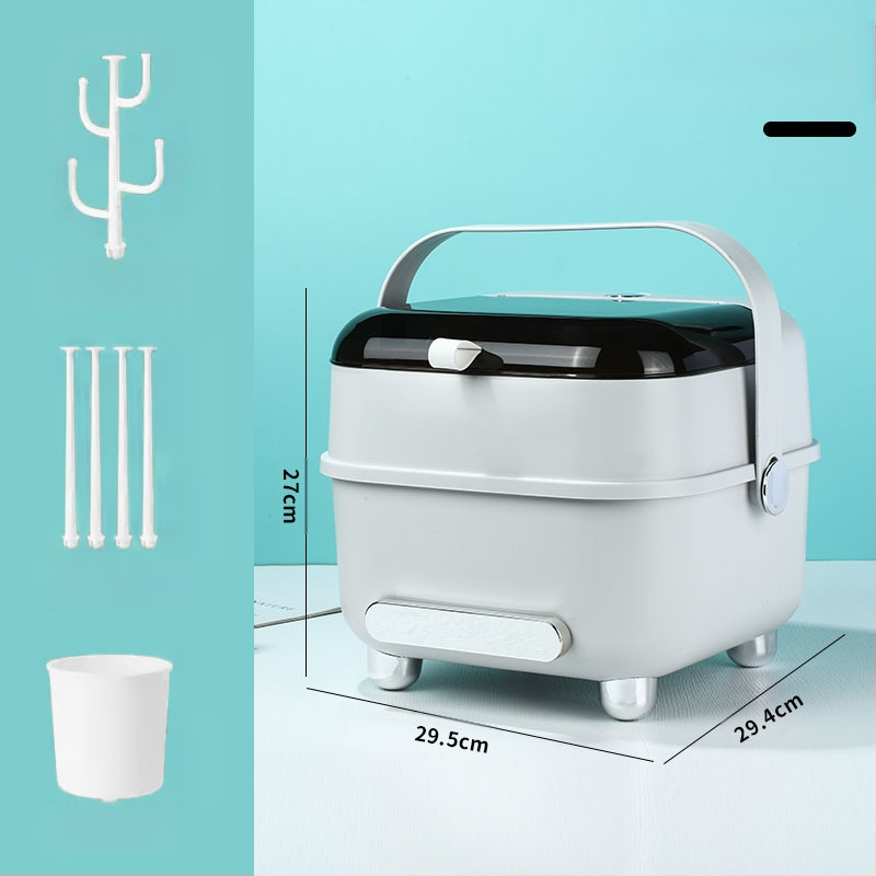 2025. aasta uue toote kodumajapidamises kasutatav beebitarvete hoiupudelite korraldaja lemmikloomade materjalist tolmukindel ja vett tühjendav pudelite hoiukarp