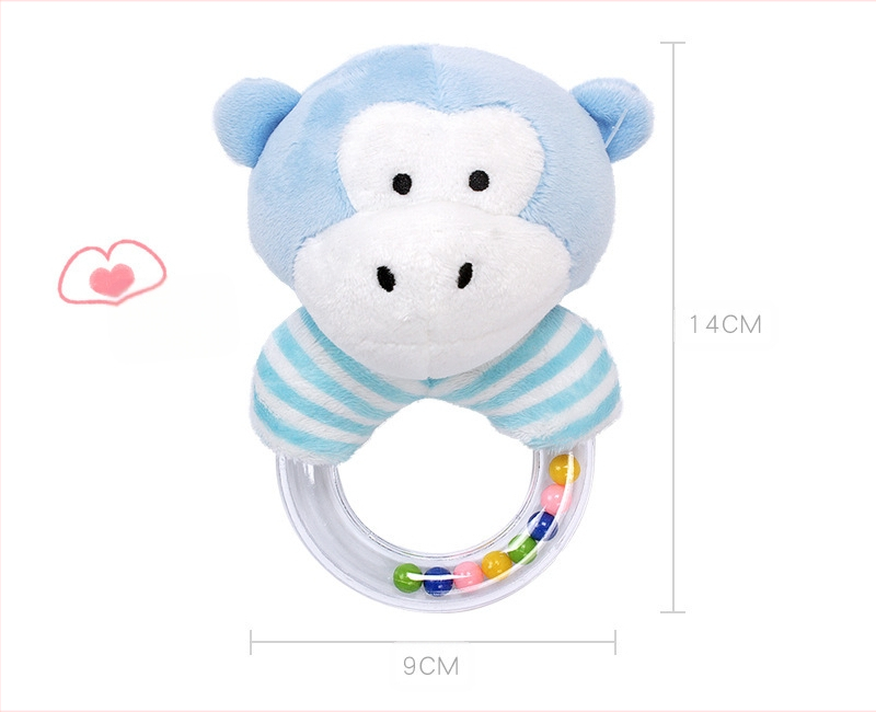 BBSKY mielas animacinis guminis rankos žiedas gyvūnas paršelis vienaragis permatomas rankos žiedas ankstyvojo ugdymo barškutis žaislas