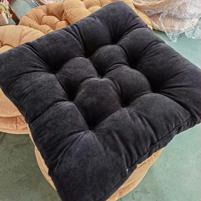 Velveta tatami spilvens, plīša grīdas spilvens ar erkera sēdekli, balkona jogas spilvens ar gurniem, erkera sēdeklis