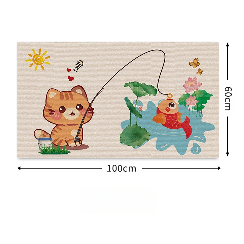 „Daifa“ naminių gyvūnėlių laipiojimo kilimėlio sienos lipdukas, lipnus prie sienos tvirtinamas katės laipiojimo kilimėlis, katės draskymo lenta, žaislas augintiniui