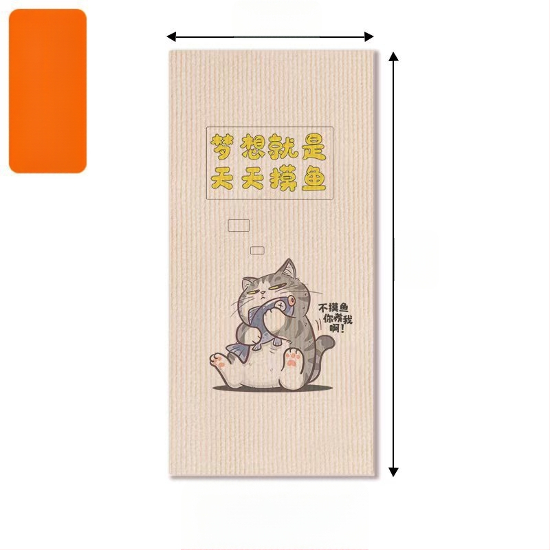 „Daifa“ naminių gyvūnėlių laipiojimo kilimėlio sienos lipdukas, lipnus prie sienos tvirtinamas katės laipiojimo kilimėlis, katės draskymo lenta, žaislas augintiniui