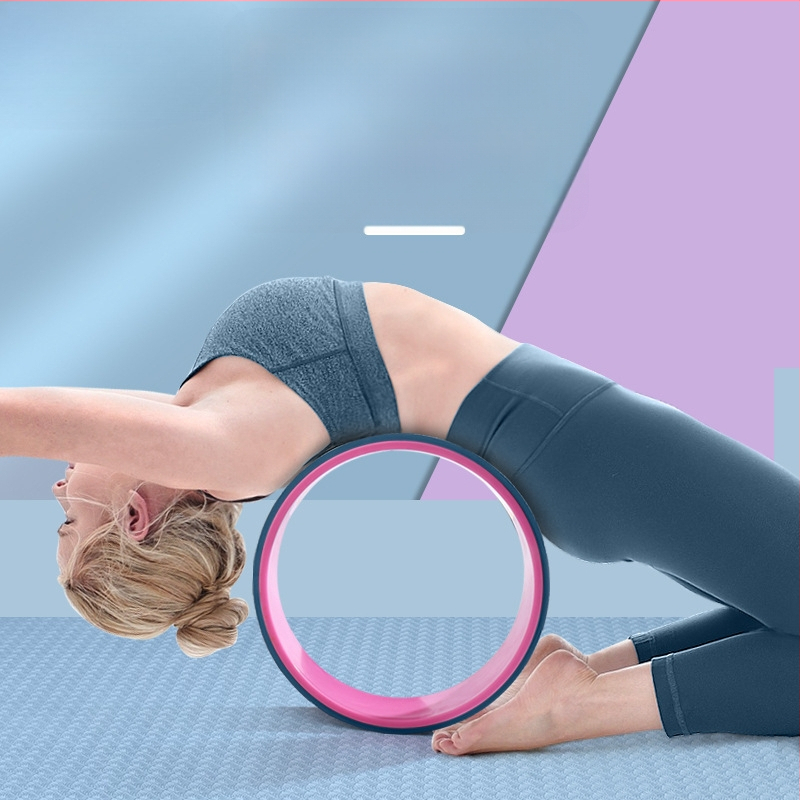 Jogos ratas atvira nugara pradedantiesiems nugaros lenkimo pagalbinis įrankis ploniems pečiams plona nugaros medžiaga Pilato žiedas riedantis nugaros ratas