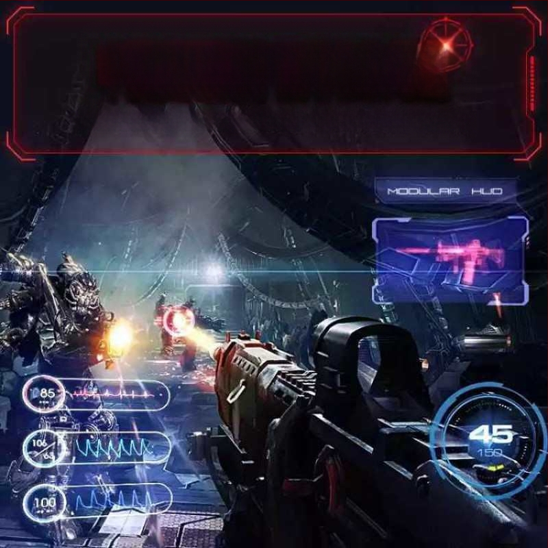 Ochelari de realitate virtuală all-in-one, actualizare generație 104D, poștă, telefon mobil, purtând oglindă magică, ochelari VR pentru jocuri, ar15