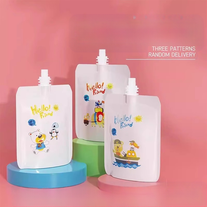 Lihtne süstlatüüpi imikutoidu täiteaine, imikutoidu püree koti jagaja, imikutoidu jagamise vidin