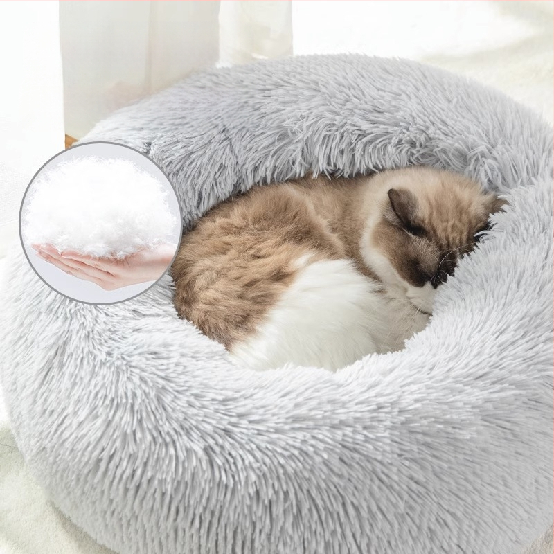 Soe magamismatt, kassimuna-tartmatt, kassipesa, sügise ja talve sügava une pehme kassipesa, universaalne igaks aastaajaks