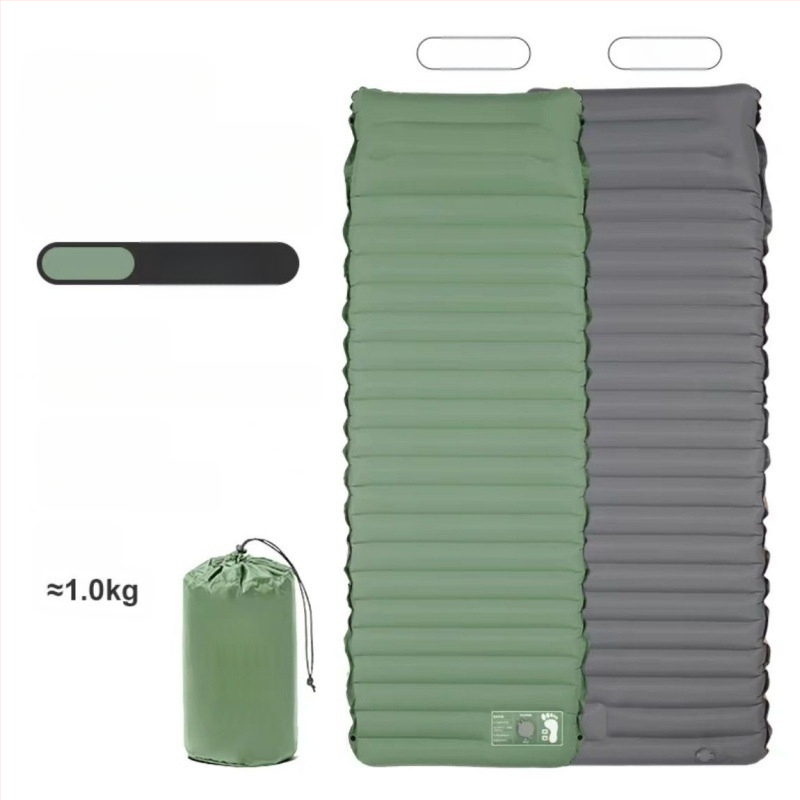 J1U.Westtune īpaši viegls piepūšams matracis āra kempinga stila telts guļampaklājs sabiezināts ērts gaisa spilvens vienas personas aizsardzība