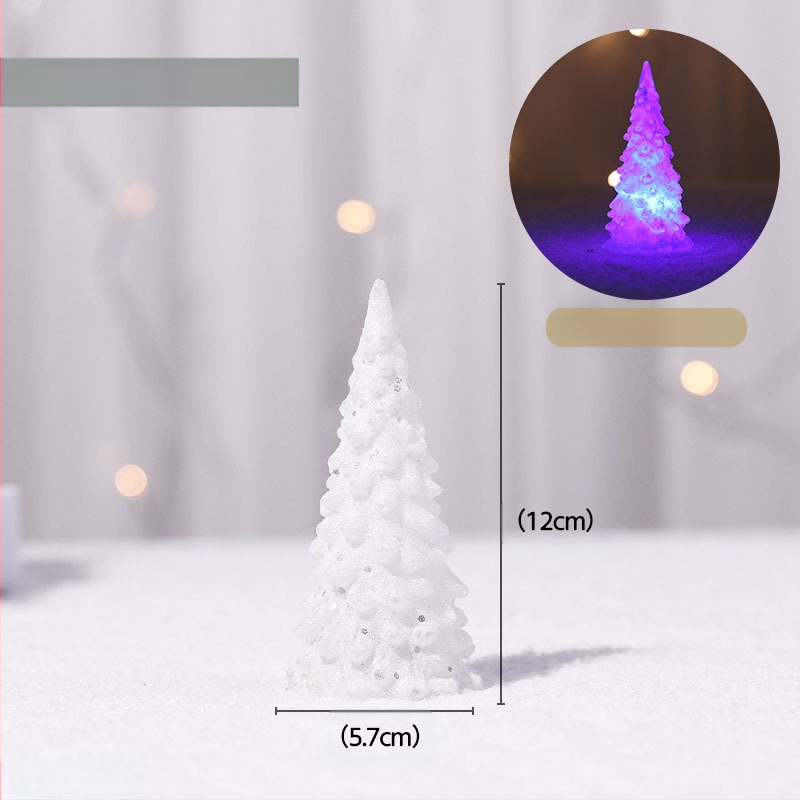 Ziemassvētku rotājumi LED gaismas Ziemassvētku eglīte Ziemeļvalstu stila galda izkārtojums mazas dāvanas bāra atmosfēras rotājumi