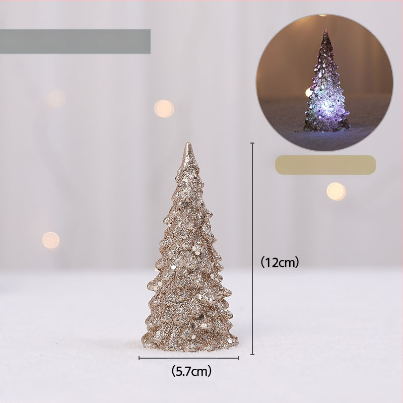 Ziemassvētku rotājumi LED gaismas Ziemassvētku eglīte Ziemeļvalstu stila galda izkārtojums mazas dāvanas bāra atmosfēras rotājumi