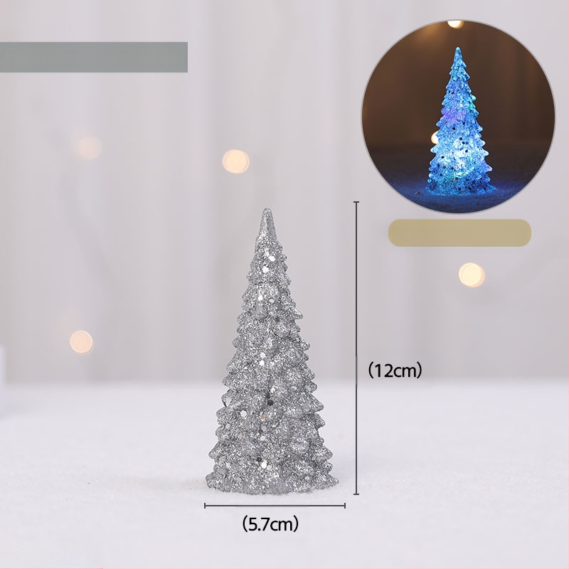 Ziemassvētku rotājumi LED gaismas Ziemassvētku eglīte Ziemeļvalstu stila galda izkārtojums mazas dāvanas bāra atmosfēras rotājumi