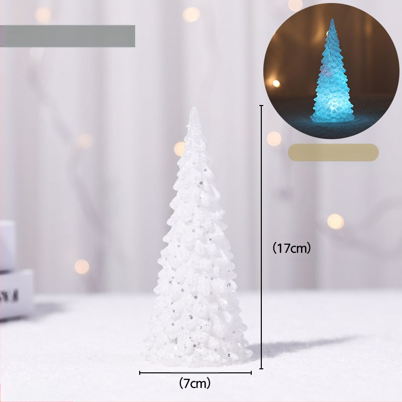 Ziemassvētku rotājumi LED gaismas Ziemassvētku eglīte Ziemeļvalstu stila galda izkārtojums mazas dāvanas bāra atmosfēras rotājumi