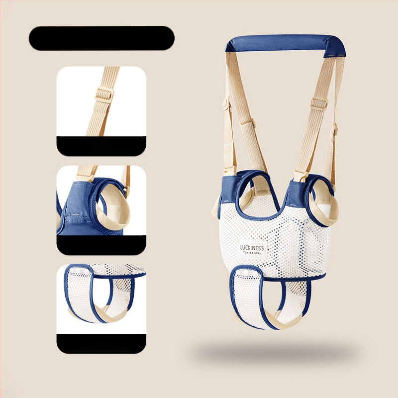 Väikelapse vöö imikutele ja üheaastastele beebidele, multifunktsionaalne hingav kukkumis- ja kägistamisvastane väikelapse vöö imikutele ja väikelastele, kes õpivad kõndima, tasuta saatmine