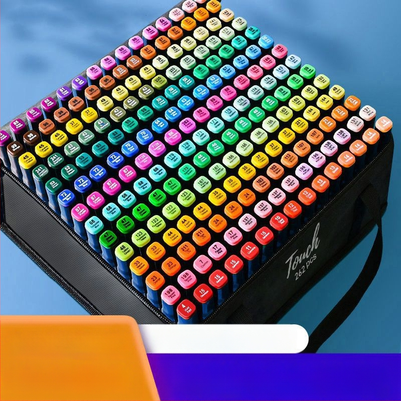 Žymeklio kostiumas, 262 spalvų pečių krepšys, tapybos, dailės, mokyklos reikmenys, dailės mokiniams, didmeninė prekyba, vienetinė prekyba, didmeninė prekyba