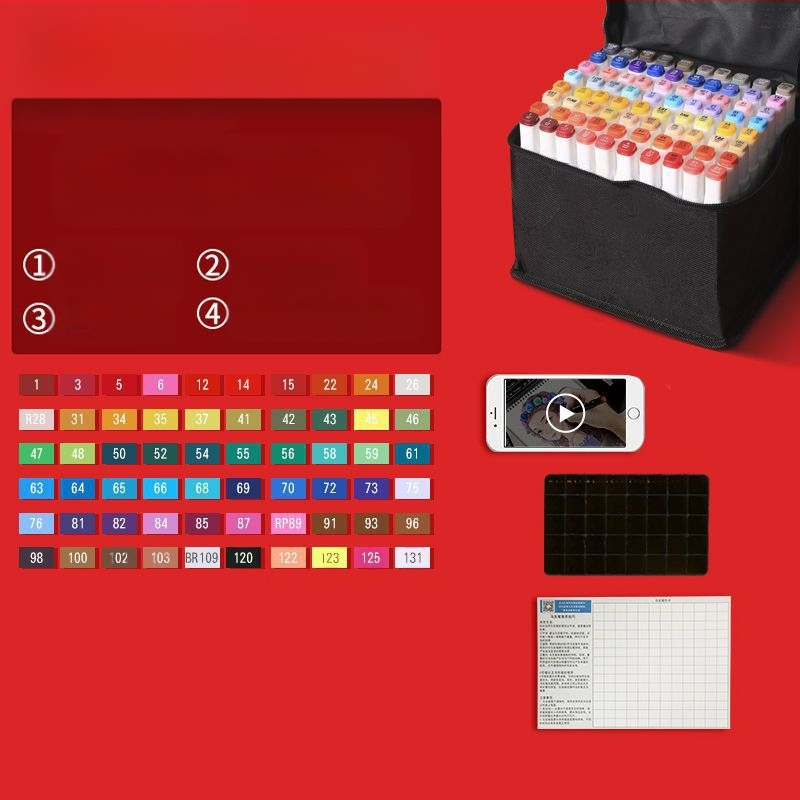 Žymeklio kostiumas, 262 spalvų pečių krepšys, tapybos, dailės, mokyklos reikmenys, dailės mokiniams, didmeninė prekyba, vienetinė prekyba, didmeninė prekyba