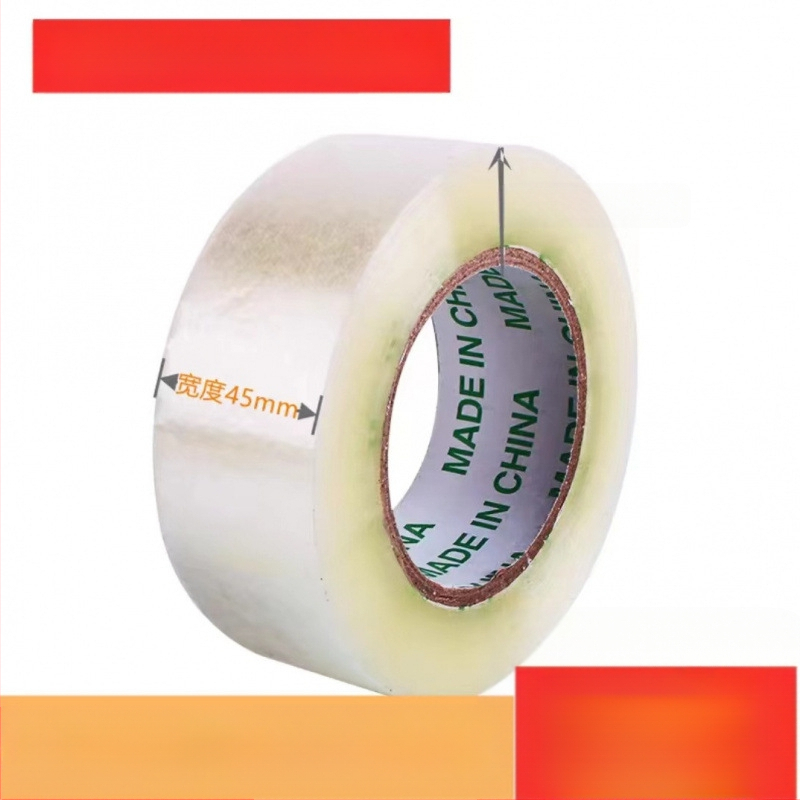 Caurspīdīga lentes iepakošanas rokas instrumenta lentes griezējs mazs caurspīdīgs pamatmetāls sabiezināts rokas plats