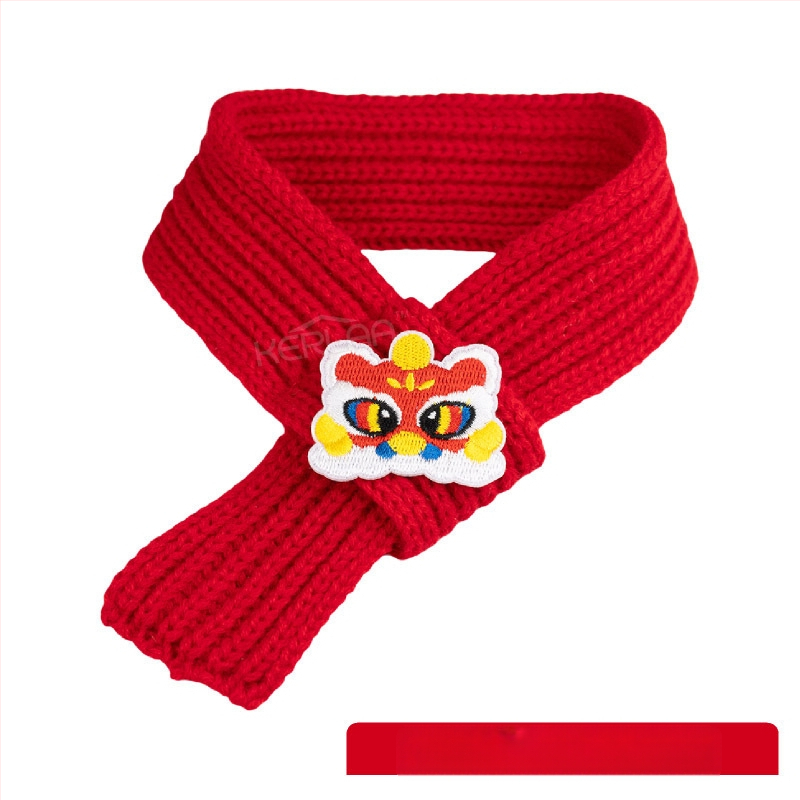 Lemmikloomade uusaasta villane koera-kassi sall pidulik jõulukleit talvine soe kutsikas sünnipäeva lemmiklooma sall