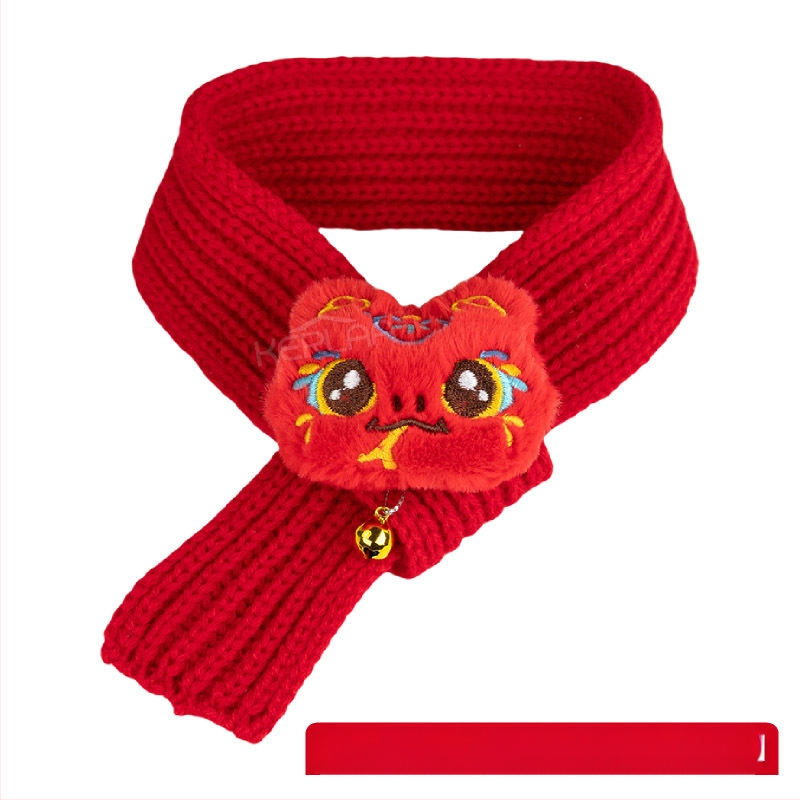 Lemmikloomade uusaasta villane koera-kassi sall pidulik jõulukleit talvine soe kutsikas sünnipäeva lemmiklooma sall