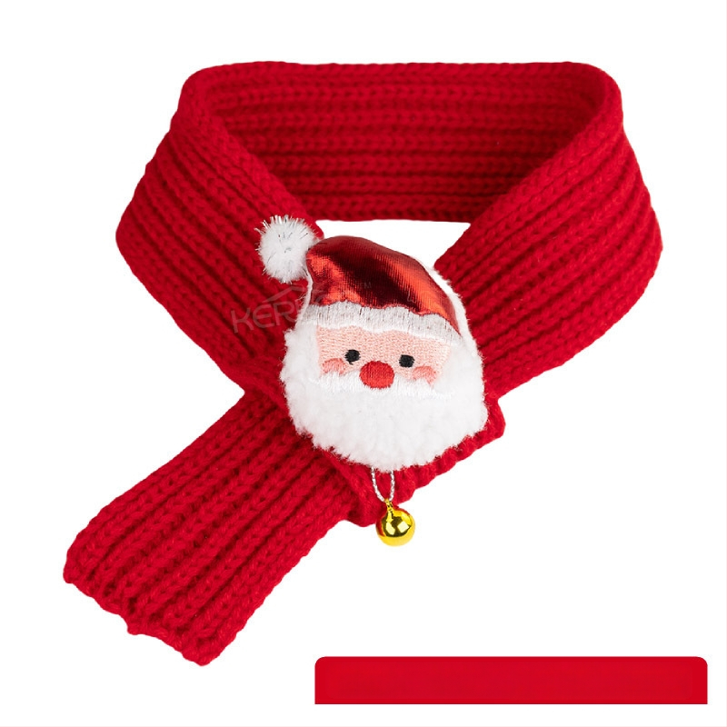 Lemmikloomade uusaasta villane koera-kassi sall pidulik jõulukleit talvine soe kutsikas sünnipäeva lemmiklooma sall