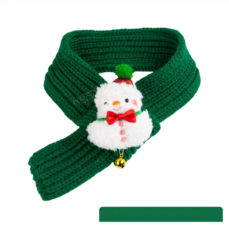 Lemmikloomade uusaasta villane koera-kassi sall pidulik jõulukleit talvine soe kutsikas sünnipäeva lemmiklooma sall