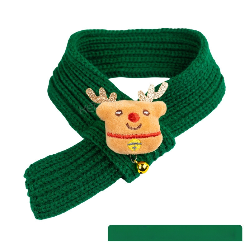 Lemmikloomade uusaasta villane koera-kassi sall pidulik jõulukleit talvine soe kutsikas sünnipäeva lemmiklooma sall