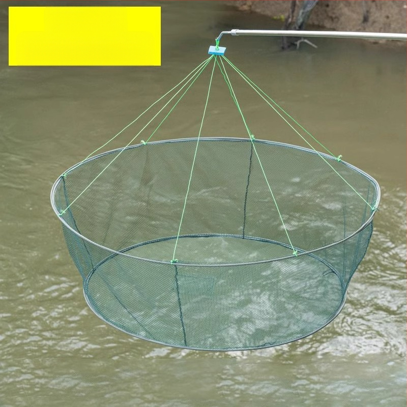 Kalapüügipuur krevetipuur kalavõrk avatud kokkupandav tõstevõrk liikuv võrk kalavõrk homaarivõrk kala püüdmine liikuv Zheng käsi viskav võrk