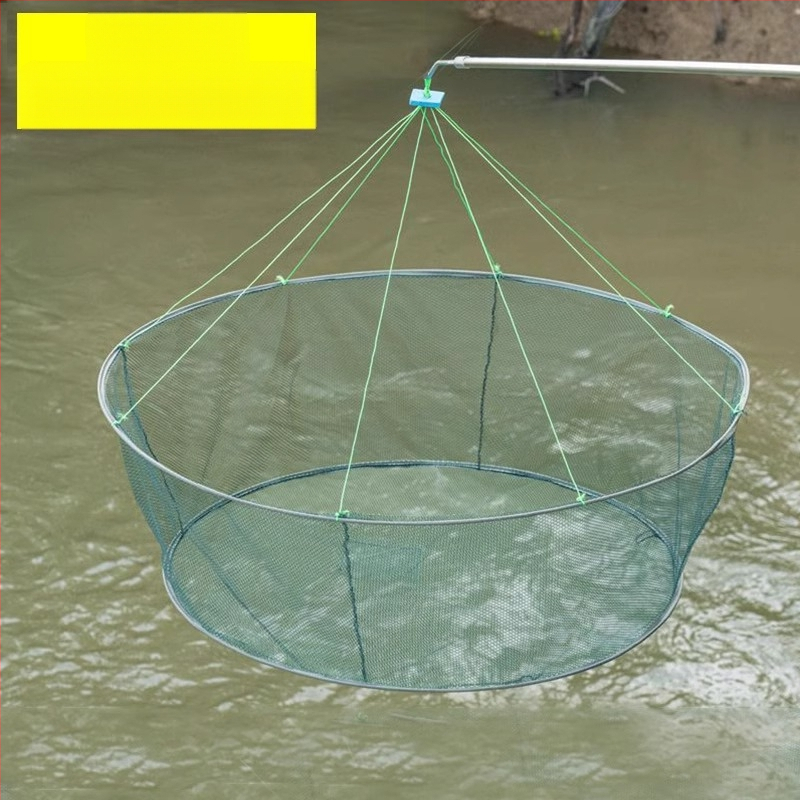 Kalapüügipuur krevetipuur kalavõrk avatud kokkupandav tõstevõrk liikuv võrk kalavõrk homaarivõrk kala püüdmine liikuv Zheng käsi viskav võrk