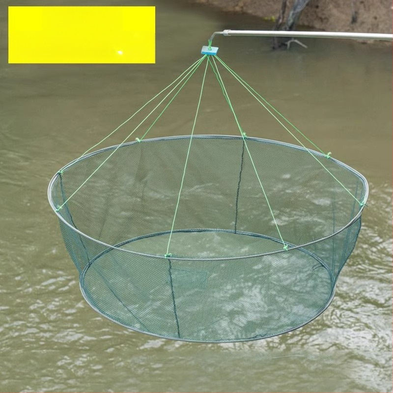 Kalapüügipuur krevetipuur kalavõrk avatud kokkupandav tõstevõrk liikuv võrk kalavõrk homaarivõrk kala püüdmine liikuv Zheng käsi viskav võrk