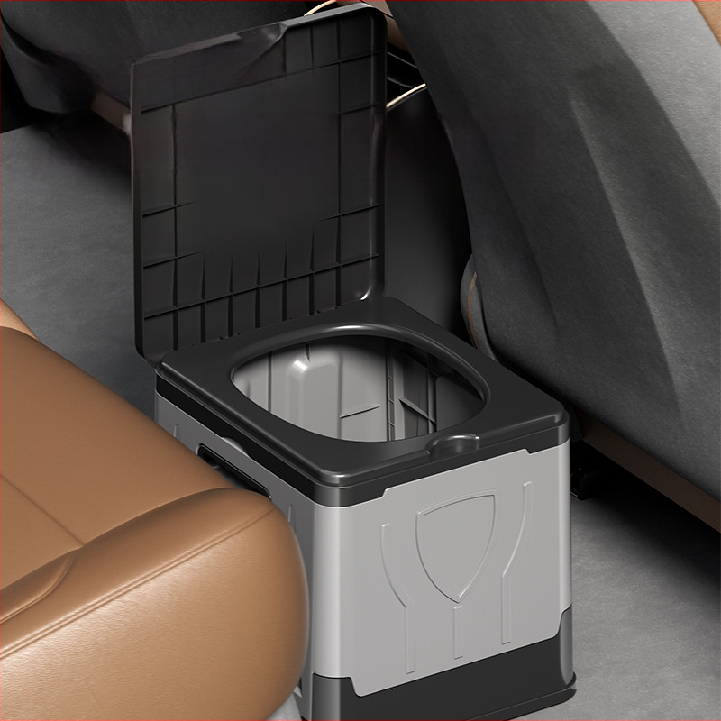 Autosse kokkupandav tualett kaasaskantav täiskasvanutele mõeldud isejuhtiv telkimisvarustus välistingimustes kasutatav hädaolukorras kõvenev tualett mobiilne tualett