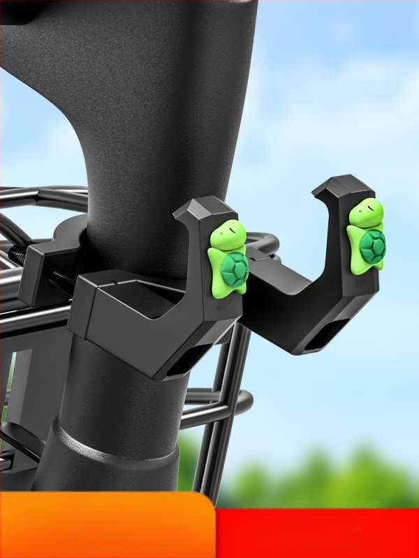 Кука за електрически автомобил отпред, универсална закачалка за велосипедна каска за изваждане и окачване, кука за електрически автомобил отпред