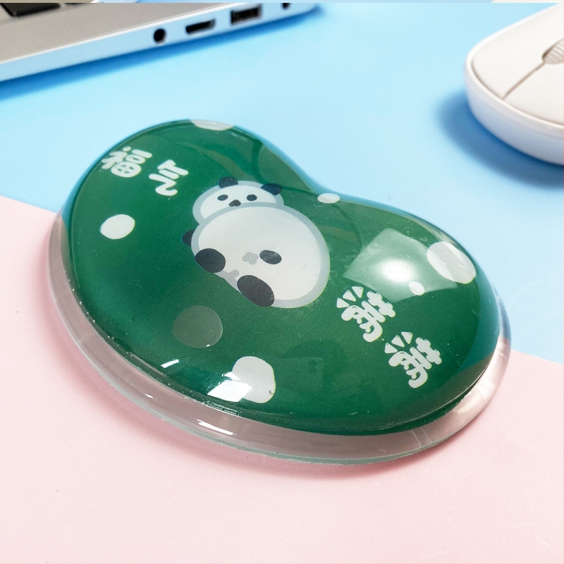 Mengtian hiirematt randmekaitse armas tüdruk silikoonist koomiksikontor väike käetugi pehme padi arvuti 3D mees Qingbaile