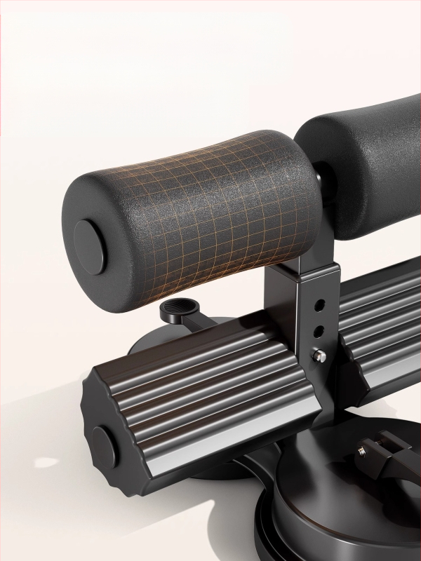 Echipament auxiliar de fitness pentru uz casnic, echipament de exerciții sportive multifuncțional cu ventuză, tip Roll-Up Pull-Up, abdomene