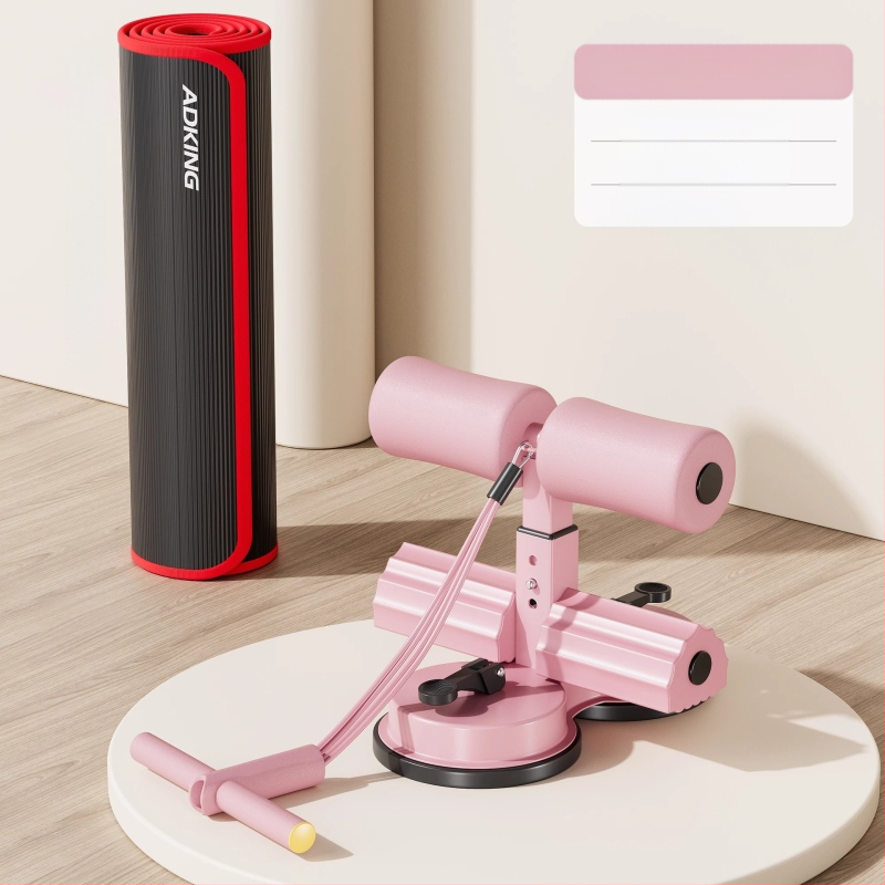 Sit-ups palīgierīces mājsaimniecības fitnesam Sarullējamas pievilkšanās pievilkšanās ierīces ar piesūcekni Daudzfunkcionāls sporta trenažieris