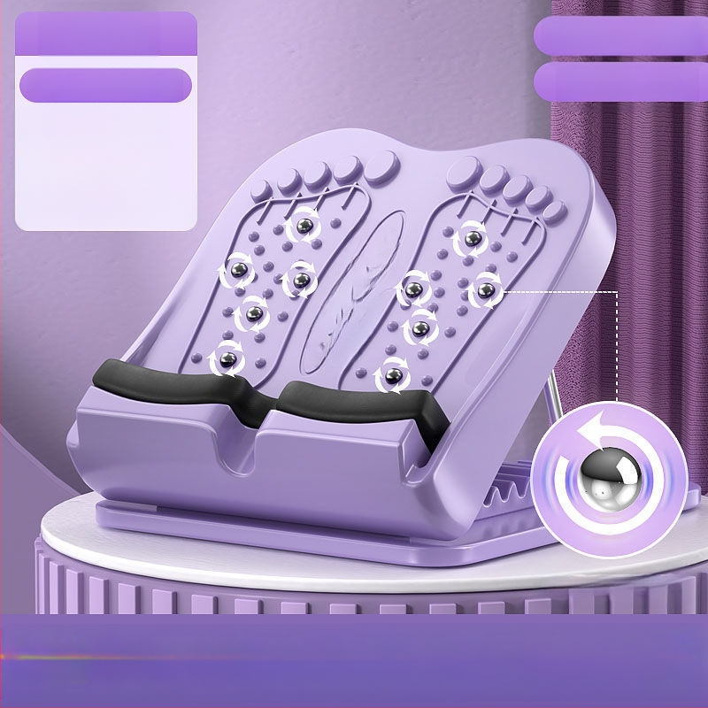 Tempimo plokštė Įstrižas pedalas Blauzdos tempimas stovint Buitinis tempimas Fitneso pedalas Pakelta koja Biuro reikmenys