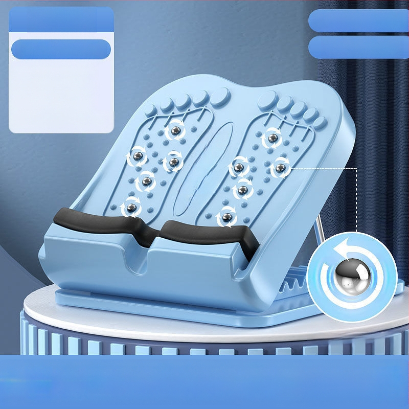 Tempimo plokštė Įstrižas pedalas Blauzdos tempimas stovint Buitinis tempimas Fitneso pedalas Pakelta koja Biuro reikmenys