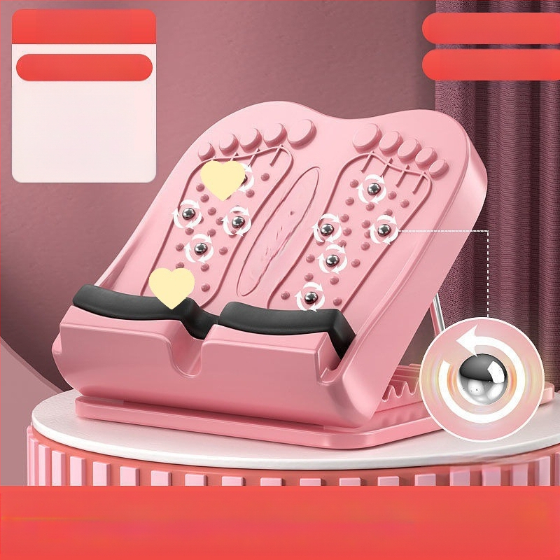 Tempimo plokštė Įstrižas pedalas Blauzdos tempimas stovint Buitinis tempimas Fitneso pedalas Pakelta koja Biuro reikmenys