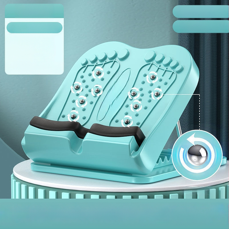 Tempimo plokštė Įstrižas pedalas Blauzdos tempimas stovint Buitinis tempimas Fitneso pedalas Pakelta koja Biuro reikmenys