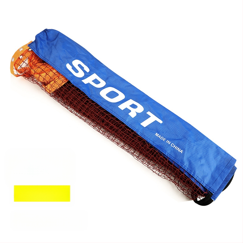 Lauko mobilus nerūdijančio plieno nešiojamas paprastas teniso tinklo stovas lauko, vidaus, standartinis trumpas teniso stovas namams