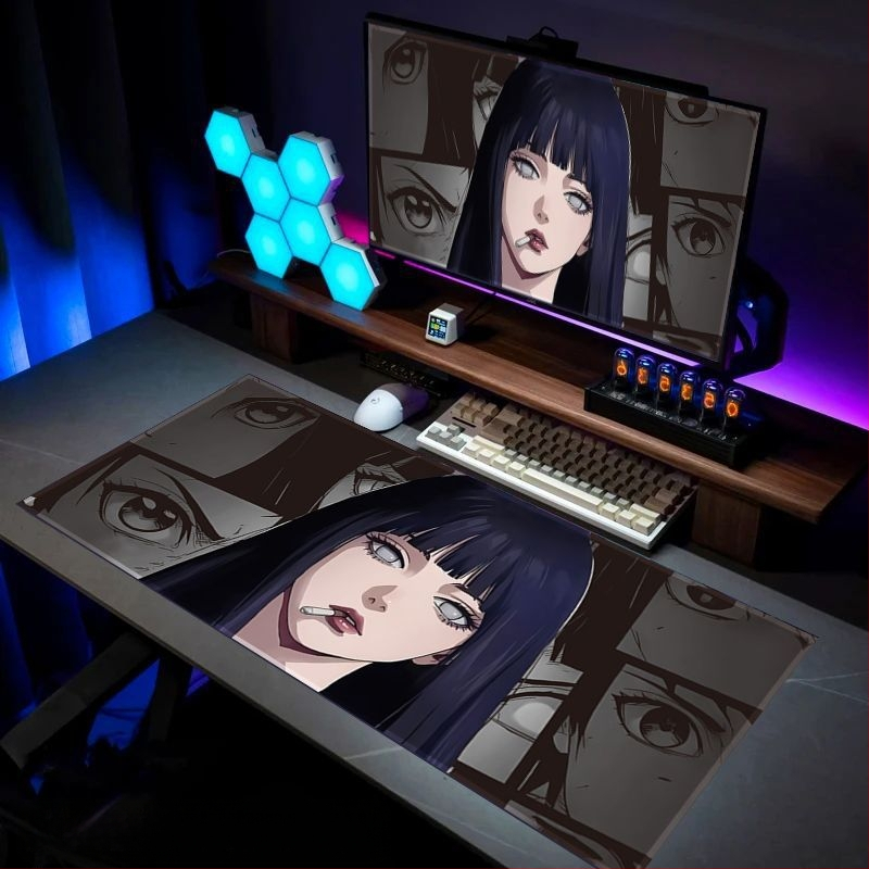 Cartoon Anime Huo Shadow Ida hiirematt suur Advanced Sense mängu hiirematt e-spordi klaviatuur arvutilaua randmepadi