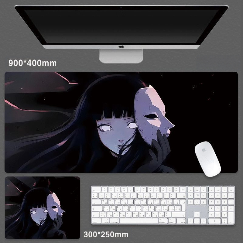 Cartoon Anime Huo Shadow Ida hiirematt suur Advanced Sense mängu hiirematt e-spordi klaviatuur arvutilaua randmepadi