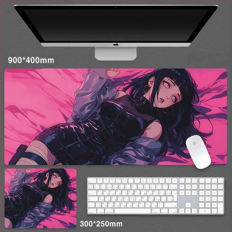 Cartoon Anime Huo Shadow Ida hiirematt suur Advanced Sense mängu hiirematt e-spordi klaviatuur arvutilaua randmepadi