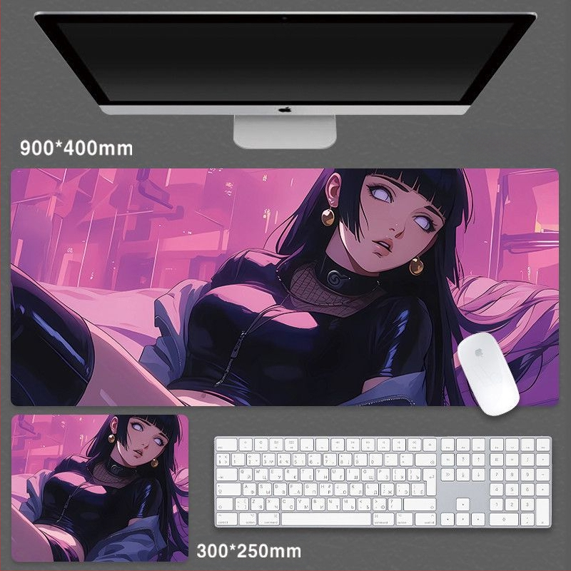 Cartoon Anime Huo Shadow Ida hiirematt suur Advanced Sense mängu hiirematt e-spordi klaviatuur arvutilaua randmepadi