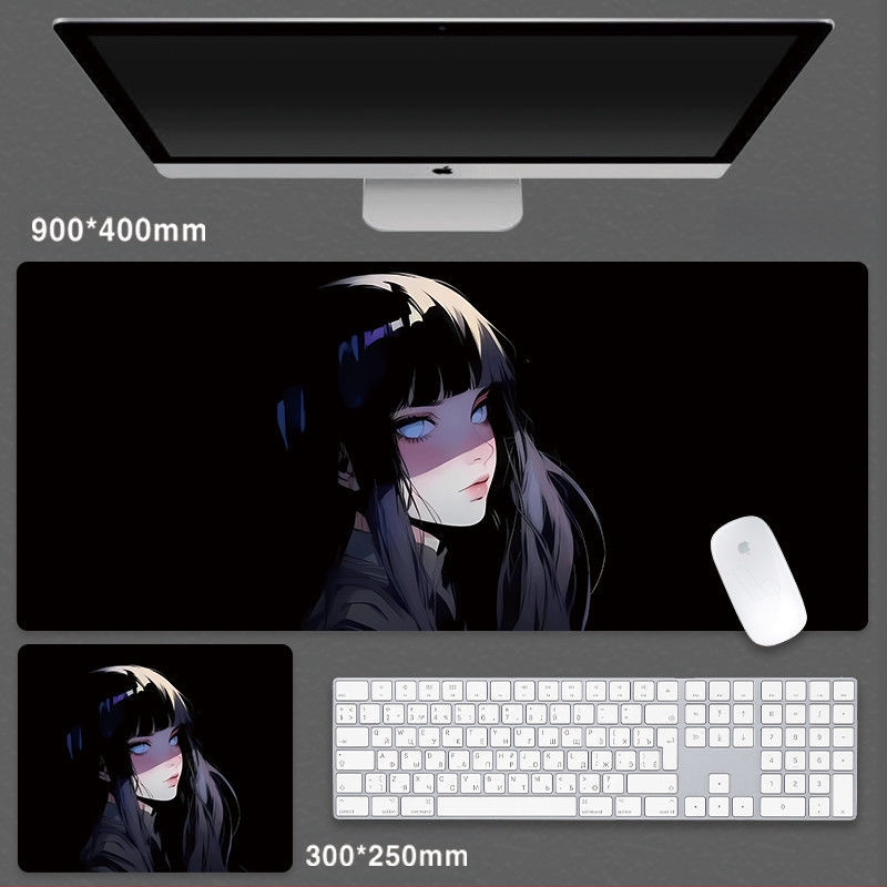 Cartoon Anime Huo Shadow Ida hiirematt suur Advanced Sense mängu hiirematt e-spordi klaviatuur arvutilaua randmepadi