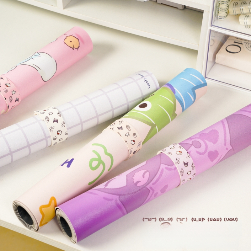 Silmade kaitsev lauamatt Sanrio koomiksiõpilase lauamatt kirjutuslaua matt ühiselamu õppelauamatt kontoriarvuti lauamatt