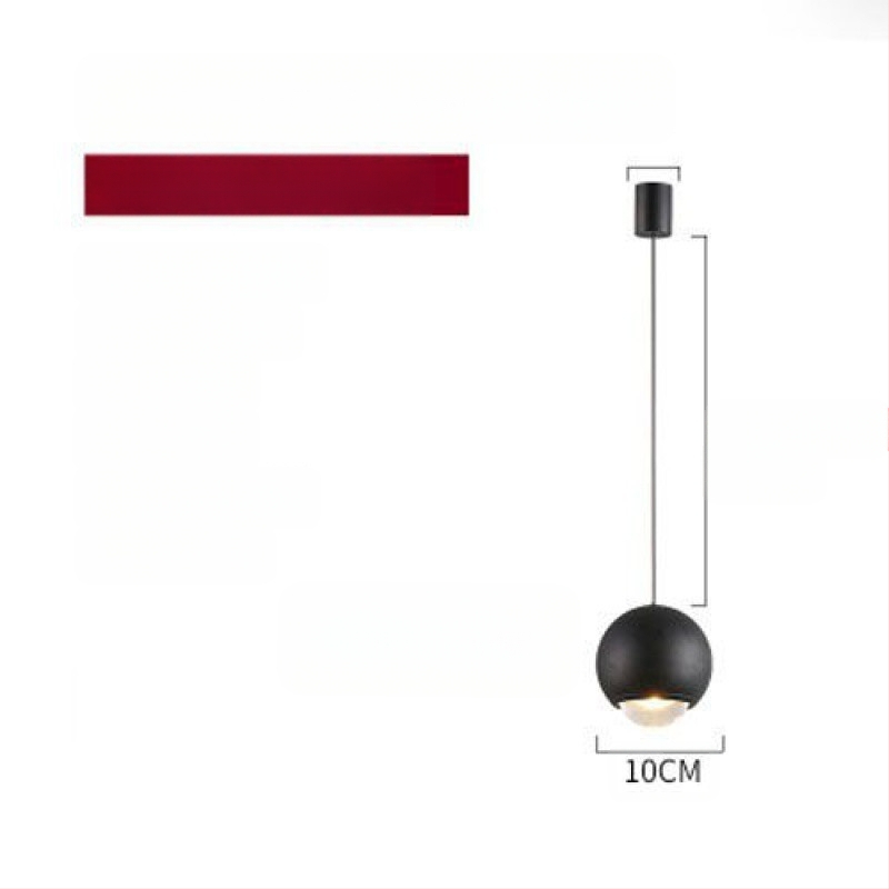 Öökülje rippvalgusti internetist populaarne rippvalgusti reguleeritava kõrgusega magamistoa öökülje rippvalgusti uue stiiliga väike rippvalgusti ühe kangaga nööriga rippvalgusti